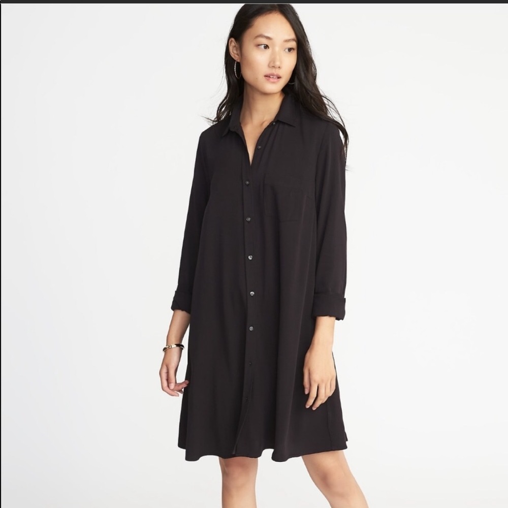 Old Navy Swing Shirt Dress - Picture 5 of 5